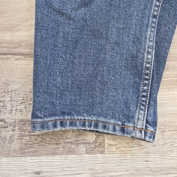 Everlane Women's Telhe Way High Straight Leg Jeans - Blue Size 26 - Picture 3 of 14